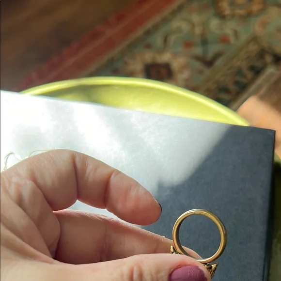 Silpada SET Turquoise and Brass size 7 and drop earrings - Picture 7 of 10